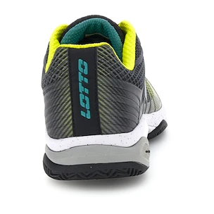 Scarpe da tennis da uomo Lotto Mirage 300 III Clay All Black/Acacia Green