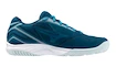 Scarpe da tennis da uomo Mizuno  BREAK SHOT 4 AC Moroccan Blue/White/Blue Glow