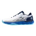 Scarpe da tennis da uomo Mizuno Wave Enforce Court AC White/Estate Blue/River Blue