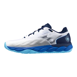 Scarpe da tennis da uomo Mizuno Wave Enforce Court AC White/Estate Blue/River Blue