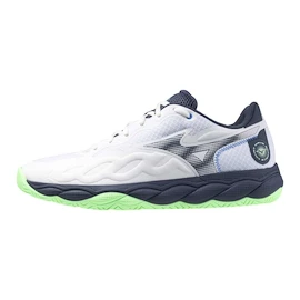 Scarpe da tennis da uomo Mizuno Wave Enforce Court AC White/Vintage Indigo