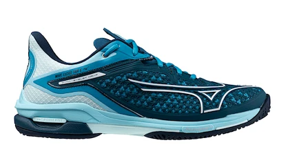 Scarpe da tennis da uomo Mizuno Wave Exceed TOUR 6 AC Moroccan Blue/White/Blue Topaz