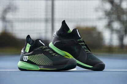 Scarpe da tennis da uomo Wilson Kaos Rapide SFT Black/Green