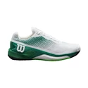 Scarpe da tennis da uomo Wilson Rush Pro 4.0 Clay White/Green  EUR 41 1/3