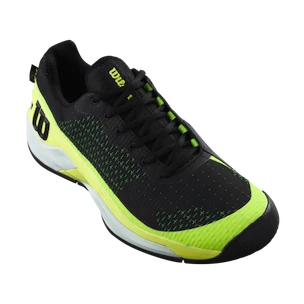 Scarpe da tennis da uomo Wilson Rush Pro Extra Duty Black/Safety Yellow