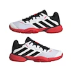 Scarpe da tennis per bambini adidas Barricade K White/Core Black