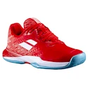 Scarpe da tennis per bambini Babolat Jet Mach 3 Junior AC Girl Fiesta Red