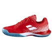 Scarpe da tennis per bambini Babolat Jet Mach 3 Junior Clay Girl Fiesta Red