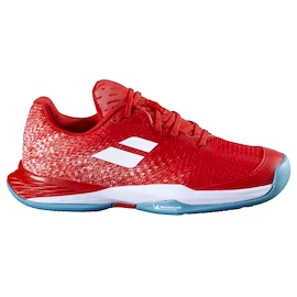 Scarpe da tennis per bambini Babolat Jet Mach 3 Junior Clay Girl Fiesta Red