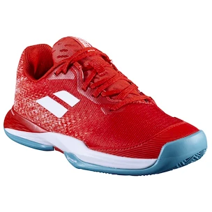 Scarpe da tennis per bambini Babolat Jet Mach 3 Junior Clay Girl Fiesta Red