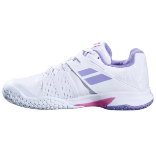 Scarpe da tennis per bambini Babolat Propulse All Court Junior Girl White/Lavender