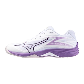 Scarpe indoor da donna Mizuno Thunder Blade Z White/Patrician Purple/Quince