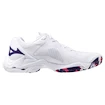 Scarpe indoor da donna Mizuno  Wave Lightning Z8 W White/Violet Indigo