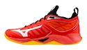 Scarpe indoor da uomo Mizuno  WAVE DIMENSION Radiant Red/White/Carrot Curl  EUR 40