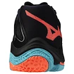 Scarpe indoor da uomo Mizuno  Wave Lightning Z8 Black/Neon Flame