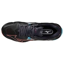 Scarpe indoor da uomo Mizuno  Wave Lightning Z8 Black/Neon Flame