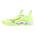 Scarpe indoor da uomo Mizuno  Wave Momentum 3  Neo Lime/Black/Splish Splash