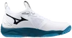 Scarpe indoor da uomo Mizuno  WAVE MOMENTUM 3 White/Sailor Blue/Silver