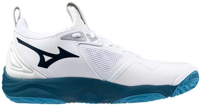 Scarpe indoor da uomo Mizuno  WAVE MOMENTUM 3 White/Sailor Blue/Silver  EUR 51