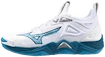 Scarpe indoor da uomo Mizuno  WAVE MOMENTUM 3 White/Sailor Blue/Silver  EUR 51