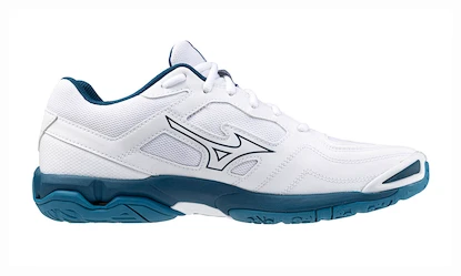 Scarpe indoor da uomo Mizuno  WAVE PHANTOM 3 White/Sailor Blue/Silver