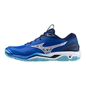 Scarpe indoor da uomo Mizuno  Wave Stealth 6 Mugen Blue/White/Estate Blue