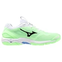 Scarpe indoor da uomo Mizuno  Wave STEALTH 6 Neo Mint/Black