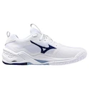 Scarpe indoor da uomo Mizuno  Wave STEALTH NEO 2 White/Bellwether Blue