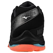 Scarpe indoor da uomo Mizuno  Wave VOLTAGE 2 Black/Neon Flame