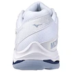 Scarpe indoor da uomo Mizuno  Wave VOLTAGE 2 White/Bellwether Blue