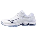 Scarpe indoor da uomo Mizuno  Wave VOLTAGE 2 White/Bellwether Blue