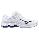 Scarpe indoor da uomo Mizuno  Wave VOLTAGE 2 White/Bellwether Blue