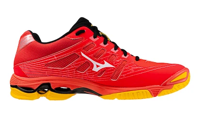 Scarpe indoor da uomo Mizuno  WAVE VOLTAGE Radiant Red/White/Carrot Curl  EUR 51