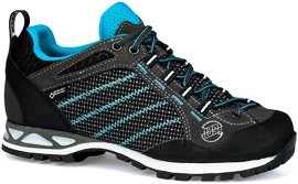 Scarpe outdoor da donna Hanwag Makra Low Lady GTX Black/Seablue