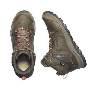 Scarpe outdoor da donna Keen Terradora II Ltr Mid Wp Brindle/Redwood