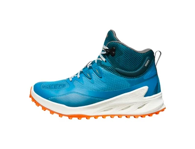 Scarpe outdoor da donna Keen Zionic Mid Wp Fjord Blue/Tangerine