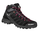 Scarpe outdoor da donna Salewa  WS Alp Mate Mid PTX Black Out/Virtual Pink