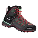 Scarpe outdoor da donna Salewa  WS MTN Trainer Lite Mid Gtx Feld Green/Fluo Coral