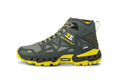 Scarpe outdoor da uomo Garmont 9.81 N Air G 2.0 Mid Gtx Green/Olivine