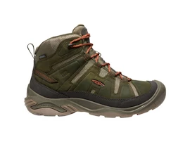 Scarpe outdoor da uomo Keen Circadia Mid Wp Dark Olive/Potters Clay