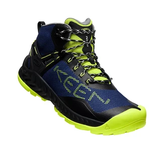 Scarpe outdoor da uomo Keen Nxis Evo Mid Wp Black/Evening Primrose