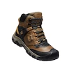 Scarpe outdoor da uomo Keen Ridge Flex Mid Wp Bison/Golden Brown