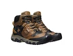 Scarpe outdoor da uomo Keen Ridge Flex Mid Wp Bison/Golden Brown