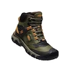 Scarpe outdoor da uomo Keen Ridge Flex Mid Wp Capulet Olive/Desert Sun