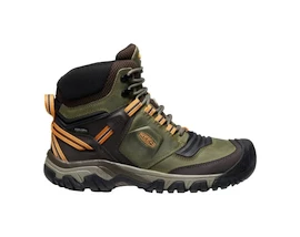 Scarpe outdoor da uomo Keen Ridge Flex Mid Wp Capulet Olive/Desert Sun