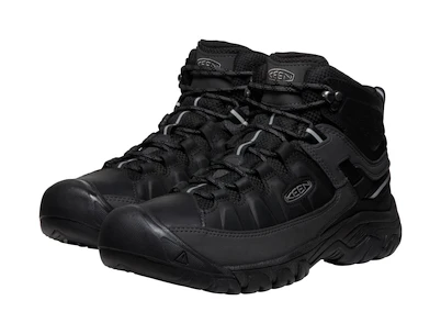 Scarpe outdoor da uomo Keen Targhee III Mid Wp Triple Black  US 11