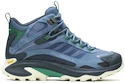 Scarpe outdoor da uomo Merrell  Moab Speed 2 Mid Gtx Steel Blue  EUR 45