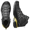 Scarpe outdoor da uomo Salomon X Ultra 360 MID Gore-Tex Castlerock/Black/Spicy Mustard