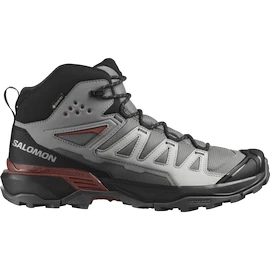 Scarpe outdoor da uomo Salomon X Ultra 360 Mid Gore-Tex Pewter/Black/Burnt Henna