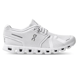 Scarpe per il tempo libero da donna On Cloud 5 All White